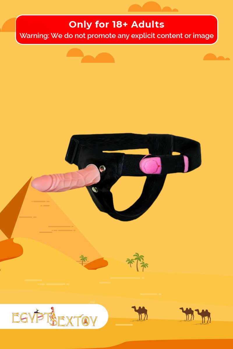 LeLuv 6.5” Male Hollow Vibrating Strap On SO-010 LeLuv 6.5” Male Hollow Vibrating Strap On SO-010