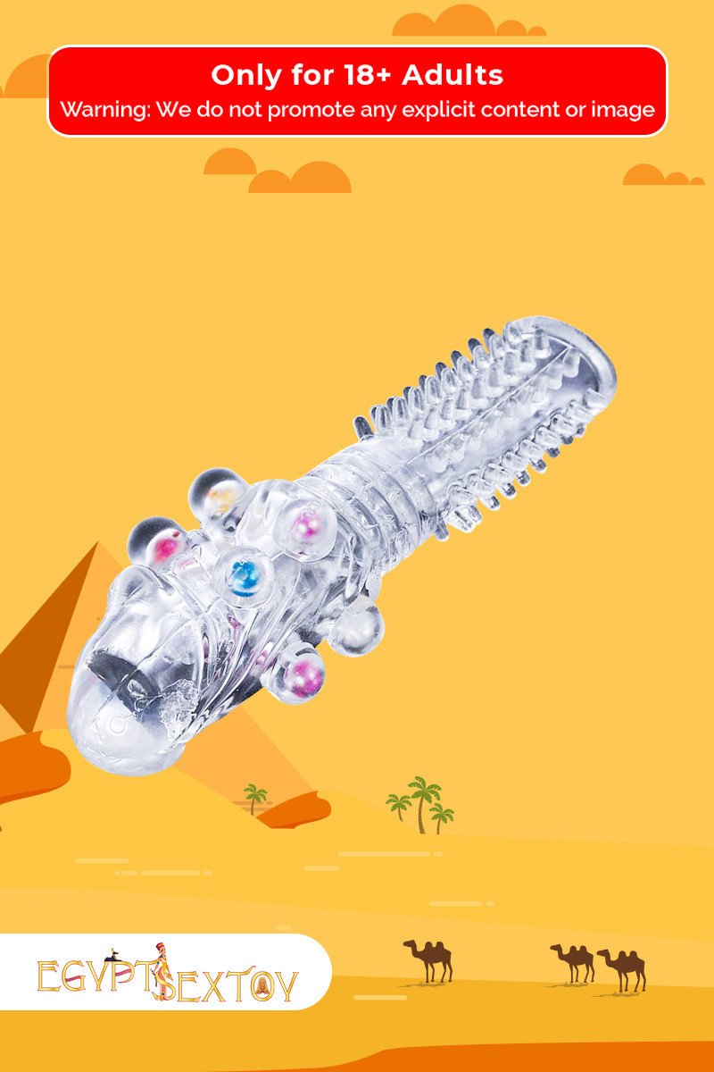 Male Cock Rings Penis Extension With Colourful Beads PES-022 Male Cock Rings Penis Extension With Colourful Beads PES-022