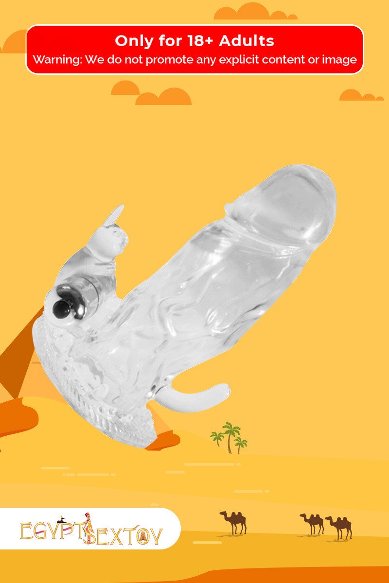 Triple Pleasure Vibrating Rabbit Penis Sleeve PES-028 Triple Pleasure Vibrating Rabbit Penis Sleeve PES-028