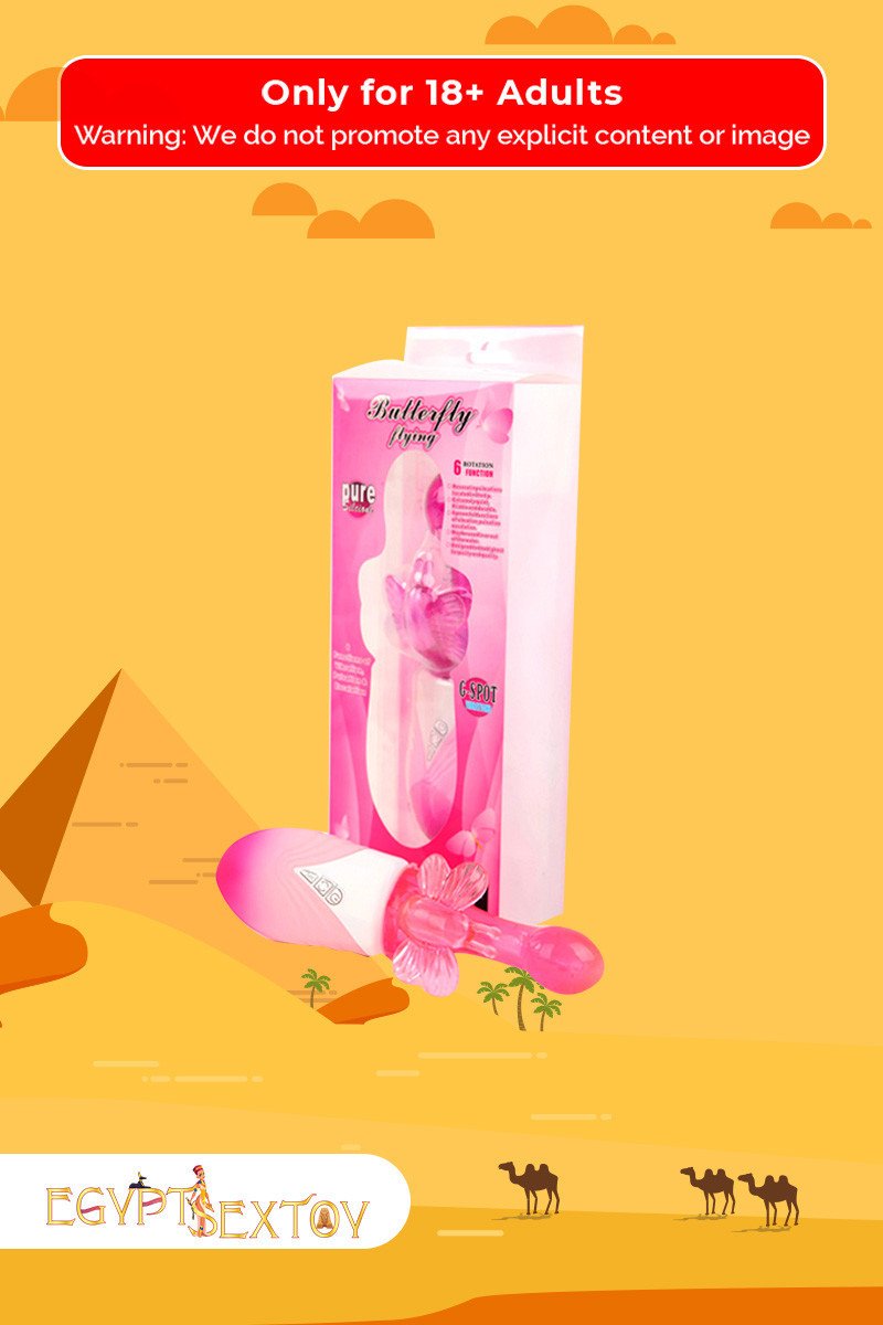 Butterfly Clitoris 6 Function Rotation Rabbit Vibrator RV-017 Butterfly Clitoris 6 Function Rotation Rabbit Vibrator RV-017