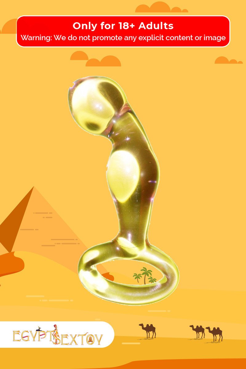 Jaguar Golden Glass Dildo GD-009 Jaguar Golden Glass Dildo GD-009