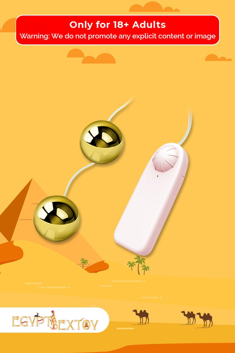 Multi Speed Golden Ben Wa Vibrating Balls Anal Vaginal BV-013 Multi Speed Golden Ben Wa Vibrating Balls Anal Vaginal BV-013